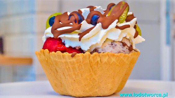 Zniewalające  lody w lodziarni w Rzeszowie